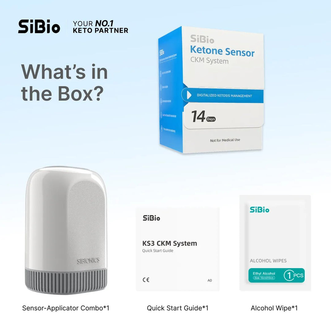 [Coming Back Soon!] SiBio KS3 CKM Continuous Ketone Monitoring System - SiBio