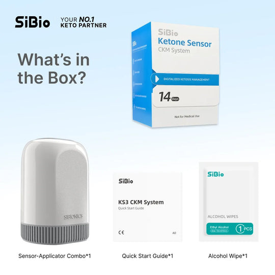 [Coming Back Soon!] SiBio KS3 CKM Continuous Ketone Monitoring System - SiBio