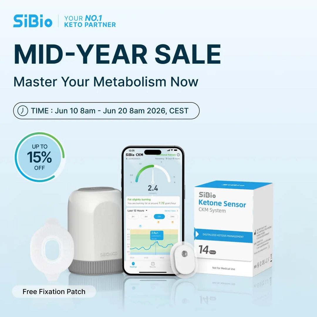 [Up to 15%OFF]SiBio KS3 Continuous Ketone Monitoring System(CKM) - SiBio